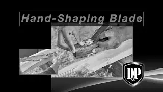 BAT MAKING PROCESS, STEP 4:  HAND SHAPING BLADE