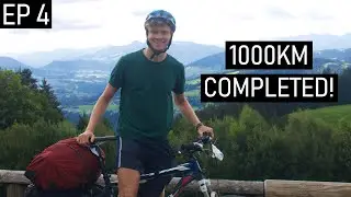Cycling Across Europe - Episode 4 | Switzerland, Austria and Germany Alps Cycle Trip