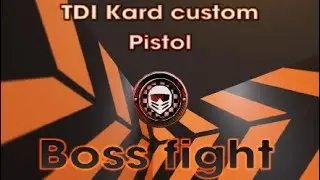 Division 2 - TDI &lsquo;Kard&lsquo; custom pistol in a boss fight