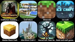 Craftsman Building,  Craft Block, Minecraft, Ice Craft, Master Block Craft, Mini Block Craft 2