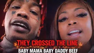 SCOTTY CAIN GOES OFF ON HIS BABY MAMA, AND SHE CLAPS RIGHT BACK! 🔥 | BLOGNEM