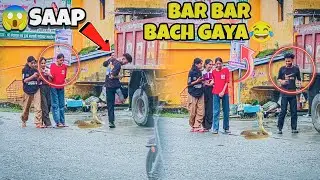 Epic Fake Snake Prank | Epic Public Reaction | Gorang Saini #prank #prankvideo #snakeprank