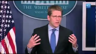 WH Press Secretary Pressed On Democrat Divisions Over Fiscal Cliff