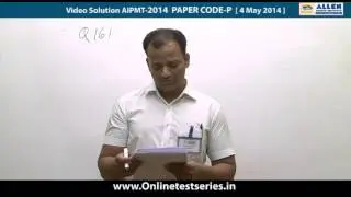 AIPMT 2014 Video Solutions by ALLEN ( Biology Q 127,157,161,170,171)