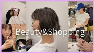 【イメチェン】お疲れママからオシャレママに大変身👩🏼&お買い物vlog