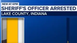 Northwest Indiana sheriff's officer charged with operating vehicle while intoxicated, officials say