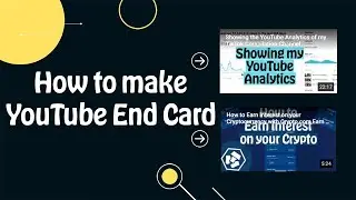 How to make FREE YouTube End Card | No Copyright