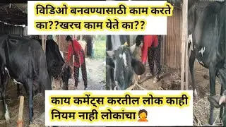 गावी गेल्यावर माझे गोठ्यातील कामकाज/लोकांच्या कमेंट्स ला प्रतिउत्तर/विडिओ साठी काम करते का.???