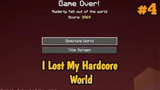 I Lost My Hardcore Wold 😭|Cravy Gamez
