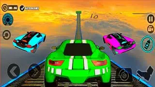 mega ramps ultimate race car stund 3D #1| car simulator Vietnam | impossible car stunts driving #gta