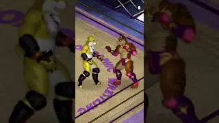 Ronnie Fighting Blaze dirty, forced a response!  Rival Fight
