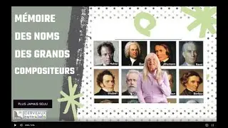161. La m&eacute;moire des noms des grands compositeurs