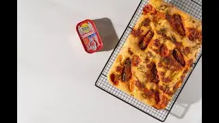 Focaccia Com Sardinhas Bom Petisco