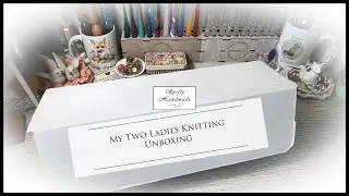 Unboxing My Two Ladies Top Whorl Drop Spindle with Kit with Orange Bag