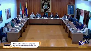 Sesión Extraordinaria del Pleno Municipal,  Martes 30 diciembre de 2025