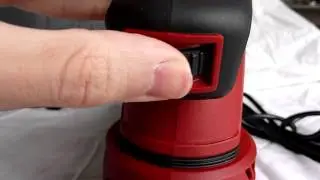 Einhell TE OS 2520 E Schwingschleifer Test des Reglers