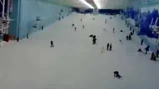 Girl crashing at Chill Factore Manchester