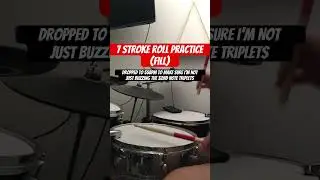 Last 7stroke practice #pobodysnerfect #drums #practice #drummer #electronicdrumkit #yamahaDTXPRO