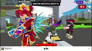 MINEFUN IO   jugando con amigos y suscriptores