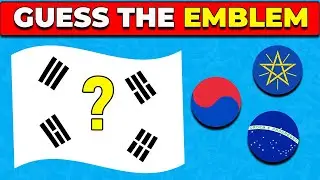 Guess The Emblem of The Flag || Flag Quiz - Part 2