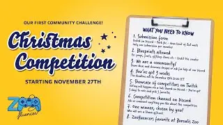 Zoofluencer Christmas COMPETITION | Planet Zoo Competition