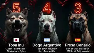 20 Most Dangerous Dog Breeds You Should NEVER Own 2025 ⚠️ (BANNED!)