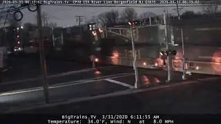 March 31 2020 Trains 24 HR Time Lapse