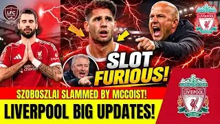 SZOBOSZLAI SLAMMED BY MCCOIST! ARNE SLOT FURIOUS AS LIVERPOOL STAR ACCUSED OF DISRESPECT 🚨🔥