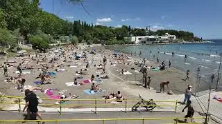 Bačvice beach, Split Croatia - Motionlapse mode by DJI Pocket 3