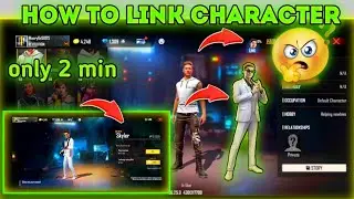 FREE FIRE MAI character link kaise kare | How to complete character link event