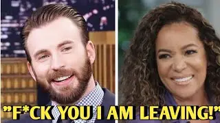 Chris Evans pushes back at sunny hostin on the view show-fans divided