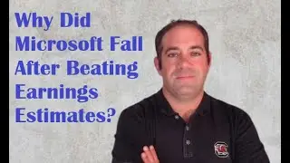 Вот почему акции Microsoft упали после публикации финансовых результатов, несмотря на то, что ком...