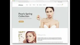 Jewelry  website with Shopify for simple business