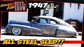 Amazing 1947 PONTIAC All Steel Kustom Sled! - Fireball Tim BEST OF SHOW