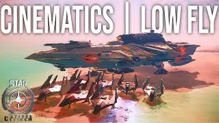 STAR CITIZEN | Getting Cinematics & Low Fly Practice LIVE🔴 #vkbsim #tobiieyetracker5