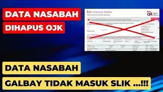 DARA SLIK OJK AKAN DIHAPUS..!! GALBAY PINJOL SHOPEE AKULAKU EASYCASH ADAKAMI DLL AKAN AMAN 2025