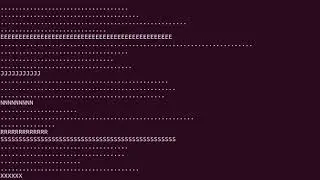 Threaded ASCII bars demo