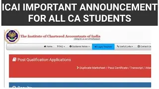 icai announcement today ],Icai announcement answer sheet ],icai biggest announcement ] CA Exam
