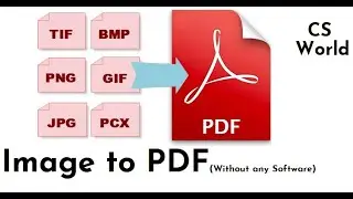 How to convert multiple images to one PDF file