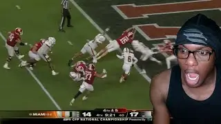 BabyMuneyReacts To CFP National Championship: Miami Hurricanes vs Indiana Hoosiers Game Highlights
