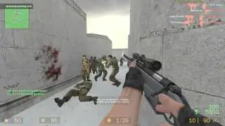 Counter Strike Source Gun Game HD Map: Snow