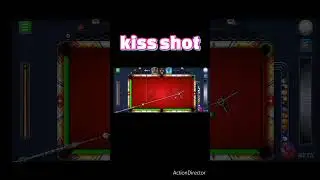 insane kiss shot ⚡⚡ #8ballpool