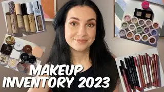 Makeup Inventory 2023 Update! How Much Makeup I Own!