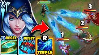 Ashe but I stack Ultimate Haste and can shoot 3 ults in a fight (10 SECOND ARROWS)