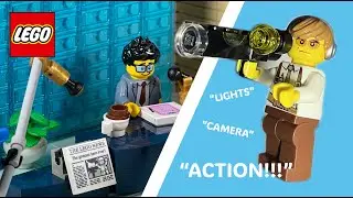 I built a LEGO RECORDING STUDIO...