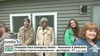 Champlain Place Emergency Shelter Renovation & Dedication For Neighbors Experiencing Homelessness