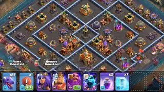 TH16 Dragon Attack Strategy Clash of Clans | Nasar Nature 