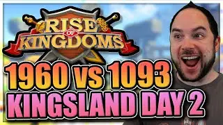 1960 vs 1093 [Kingsland day 2!] kvk stream in Rise of Kingdoms
