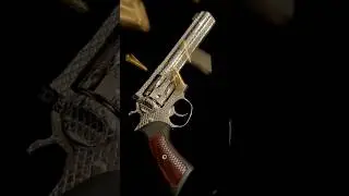 Snake Skin Ruger GP100 | Mesmerizing Reverse Bullet Lift