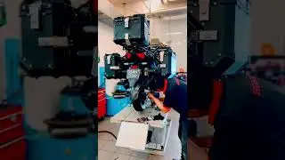 Installation of Honda Adv 160 accessories. #shortsvideo #shorts